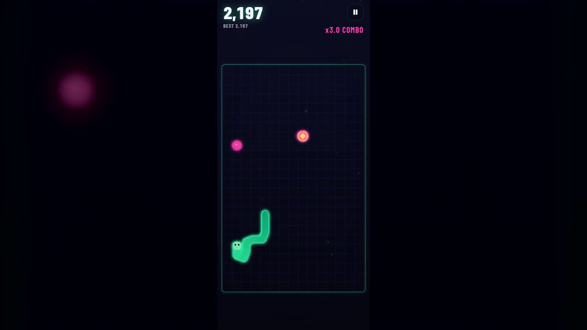 A Snake League run in progress